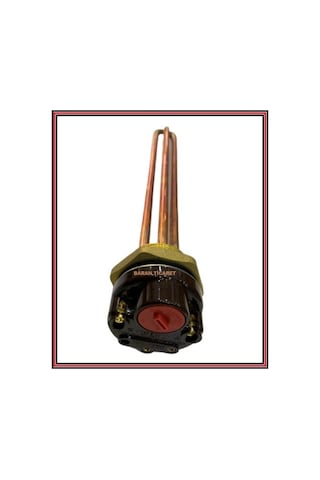 Güneş Enerji Çay Kazan Rezistans Isıtıcı 2000W 30 Cm Termostatlı