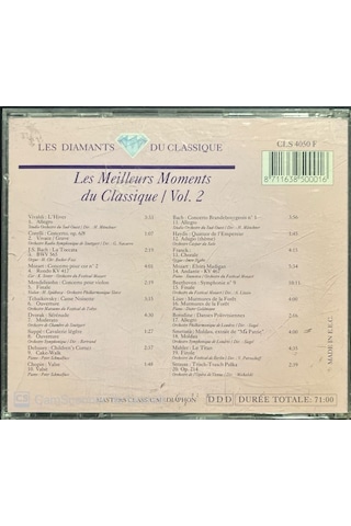 Les Meilleurs Moments Du Classique Vol. 2 Classic Cd