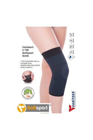 Elastik Örme Menisküs Dizlik Softsport 725