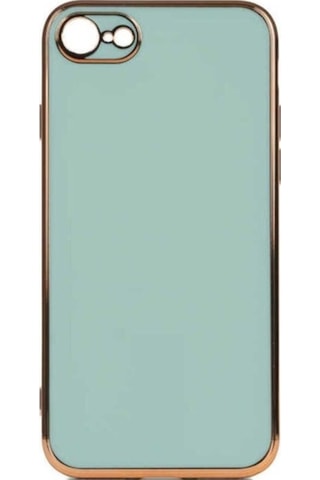 Apple Uyumlu iPhone Se 2020 Kılıf Zore Bark Kapak Light Green