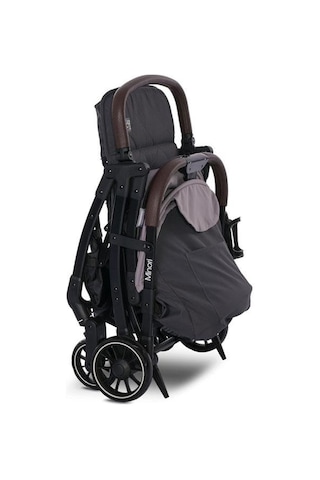 Lorelli Minori Otomatik Katlanır Kabin Boy Bebek Arabası - Grey Jasper