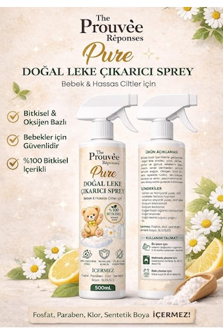 The Prouvee Reponses The Prouvee Reponses Doğal Leke Çıkarıcı Sprey 500 Ml