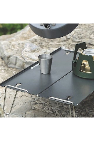 Geeksen Açık Hava Alüminyum Kamp Katlanır Masa Taşınabilir Mini Masa Barbekü Sehpa Ultra Hafif Çok Amaçlı Kamp Masası Siyah Çok Renkli