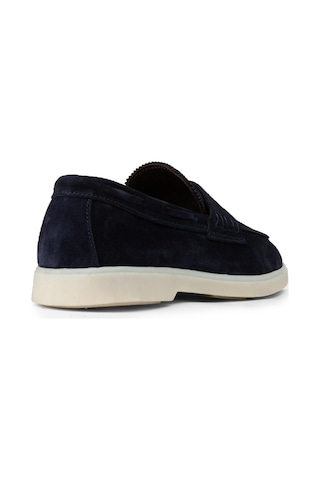 Deery Erkek Hakiki Süet Lacivert Loafer Ayakkabı - 02028mlcvc01 Lacivert