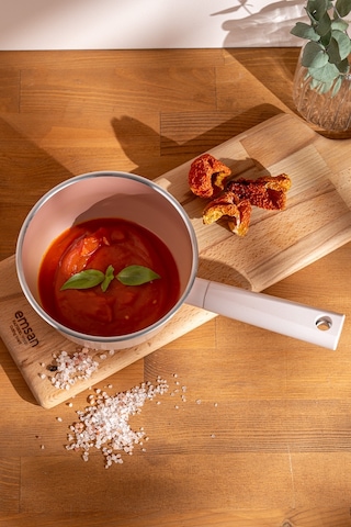 Emsan Swiss Crystal Sosluk Tenceresi Pembe 16 CM