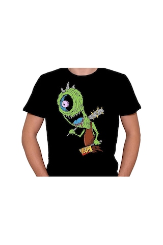 Zombie Zombi Hunter Gang Vampir Tek Göz Tişört Unisex T-shirt 001