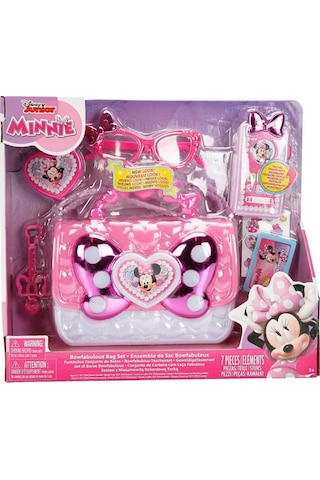 Minnie Mouse Sevimli Kurdele Çanta Seti