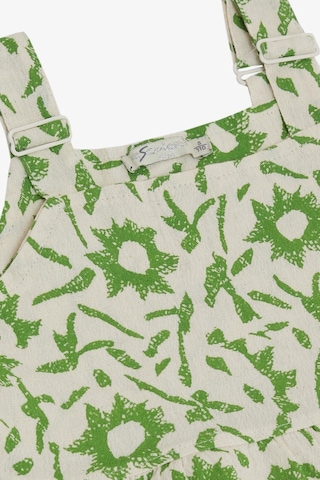 Escabel Kız Çocuk Elbise Desenli 5-9 Yaş, Krem-krem Krem