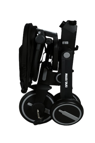 F5 Ebeveyn Kontrollü Çift Yönlü Katlanabilir Bisiklet Siyah