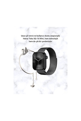 Epilons SQ-16 Mini Series 10 Akıllı Saat (Distribütör Garantili)