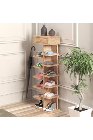 Mbes Mobilya Atlantik Çam Ayakkabılık Atlantik - Çam