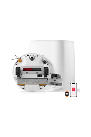 Roborock Qrevo Edge 2 Flow Akıllı Robot Süpürge Beyaz
