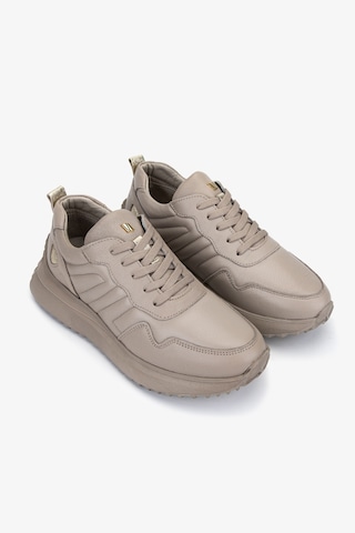 Valmenti Kadın Hakiki Deri Vizon Sneakers & Spor Ayakkabı 1065 901 Bn Ayk Sk25-26 Vızon Dr Vizon