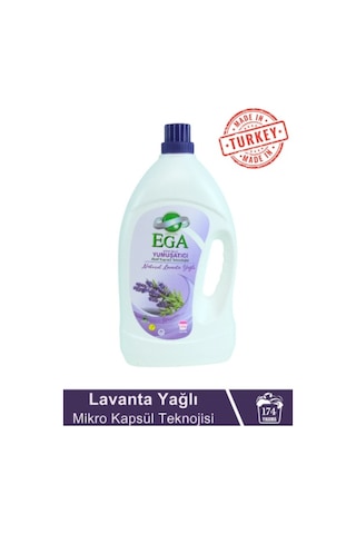 Ega Kimya Aktif Kapsül Teknolojili Lavanta Çamaşır Yumuşatıcısı 4100 ML Ega Kimya Aktif Kapsül Teknolojili Lavanta Çamaşır Yumuşatıcısı 4100 ML