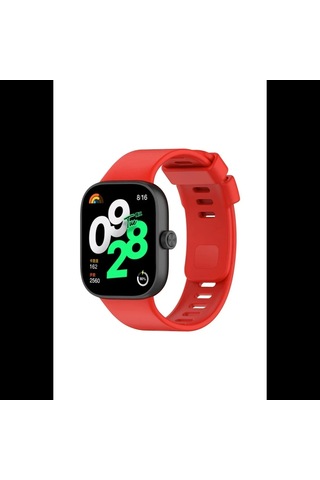 Newface Xiaomi Redmi Watch 4 Klasik Kordon - Kırmızı