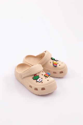 Pienn 42001-001 Eva Patik Çocuk Terlik 42001-001-R0152 Bej