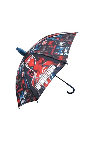 Stitch Spıderman Kılıflı Şemsiye Pam Çok Renkli