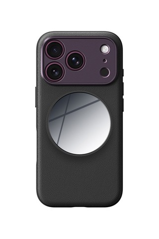 Apple Uyumlu iPhone 18 Pro Max Kılıf M-safeli Amazingthing Glamour Allskin Serisi Aynalı Tutucu Standlı Set Mor