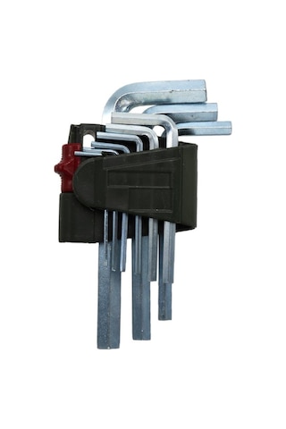 Master 530285 Kısa Hex Allen Anahtar Takımı 9 Parça