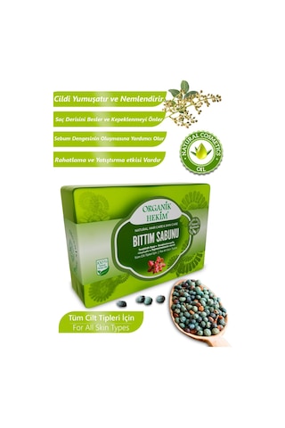 Bıttım Sabunu Doğal Saç İle Alakalı Sorunlar Kepek Sivilce Karşıtı , , Mantarlı Ciltlere 140 Gr