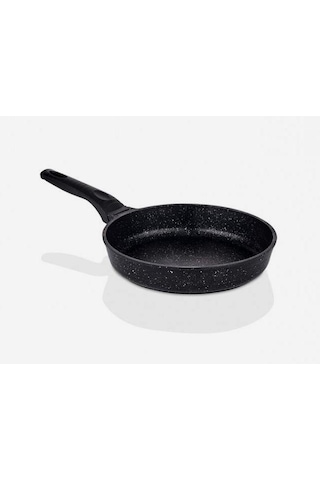 Burak Eda Granit Döküm Tava 28 Cm Siyah