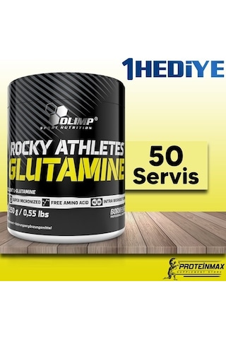 Olimp Rocky Athletes Glutamine 250 Gram + Hediye