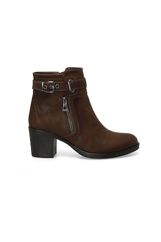 Butigo 24k-1031 4pr Taba Kadın Topuklu Bot 000000000101924972 Taba