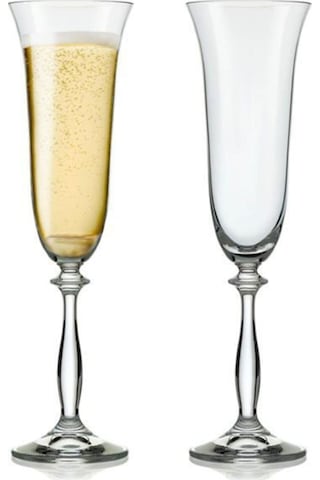 Bohemia Cristal Angela 6 Parça Şampanya Kadehi Seti 190 ML