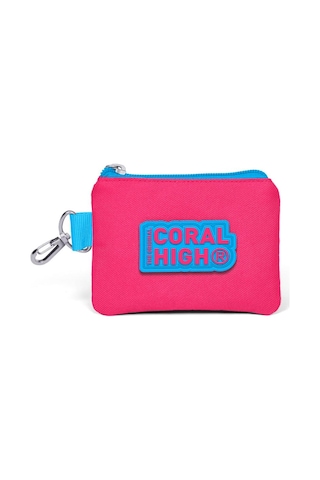 Coral High Kids Neon Mercan Lacivert Bozuk Para Çantası 21707