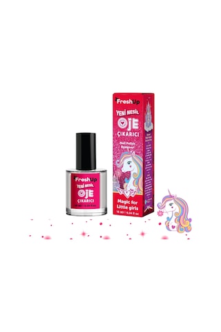 Freshup Yeni Nesil Çocuk İçin Çilek Kokulu Oje Çıkarıcı 10 ML