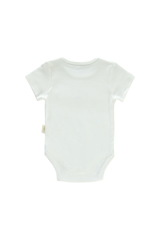 Civil Baby Bebek Organik Çıtçıtlı Badi 0-18 Ay Ekru 14330R022SS1 Ekru