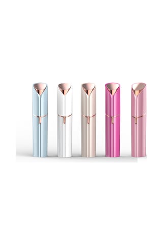 Moveevo Kadın Tüy Alma Aleti Başlığı Yıkanabilir Sessiz Ağrısız Elektrikli Tıraş Makinesi 1106 Pembe + Yedek Başlık