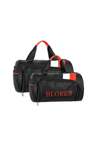 Galb Leather Telefon Ve Cuzdan Bolmeli Ic Kisimda Gizli Fermuarli Tam Astarli El Ve Omuz Spor Cantasi 40cm 47cm Gri