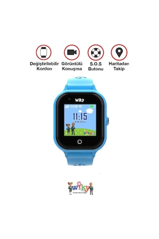 Wiky Watch 4S Sim Kartlı Akıllı Çocuk Saati (İthalatçı Garantili)