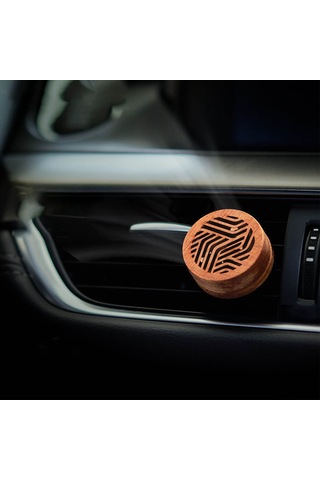 Moveevo Araç Vantilatörü & Ev Kullanıma Uygun Gül Ağacı Kokulu Taşlı Portatif Koku Dağıtıcı Elektriksiz, Uyum Ve Yenilenme İçin Uzun Süreli Koku