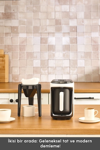 Karaca Hatır Hüp 2 İn 1 Türk Kahve Makinesi