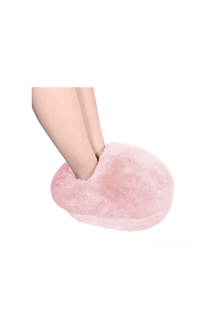 Jeehugo Usb Beslemeli Pilli Ayak Isıtıcı, Kışlık Isı Tutucu Ayaklık, 50-60 C Sabit Sıcaklık, Ev/ofis Kullanıma Uygun, Pembe Pembe
