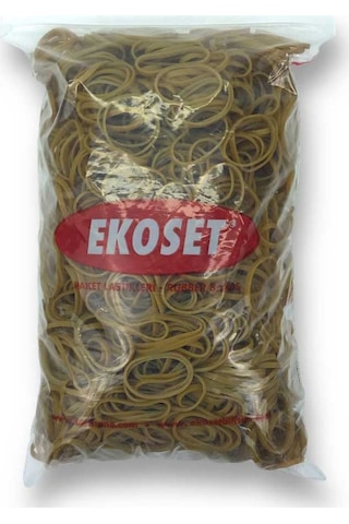 Ekoset 50x3 MM Kauçuk Paket Ambalaj Lastiği 1 KG