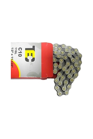 Bisiklet Zincir C-10 Tec (Kmc) 30 Vites Uyumlu Kahverengi