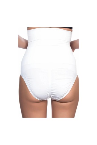 Veraura Lifestyle Beyaz Yüksek Bel Double Slip Korse