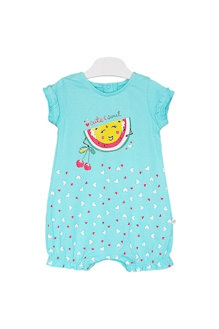 Caramell Bebek Tulumu - Tk7043 Fresh - Su Yeşili Açık Mavi