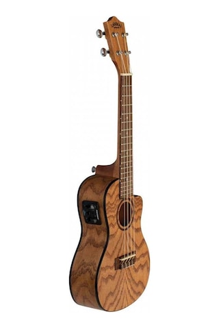 Lanikai Oa-cec Meşe Oak Concert Elektro Ukulele Kesik Kasa Sa