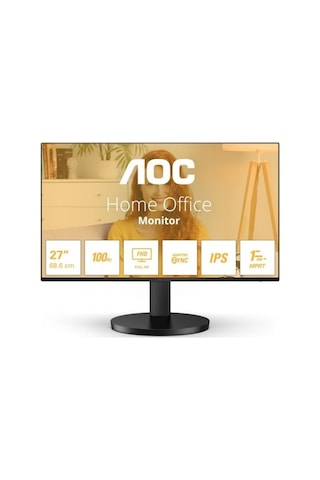 AOC 27B3HA2 27" 1 MS 100 Mhz Hoparlör IPS FHD VGA LED Monitör