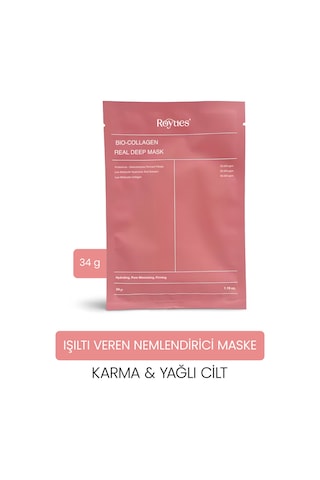 Royues Şeffaflaşan Kolajen Yüz Maskesi 32 ML
