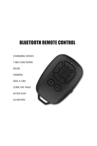 Instagram Tiktok Bluetooth Uzaktan Kumanda Sayfa Çevirici Video Kaydı Selfie Kumandası