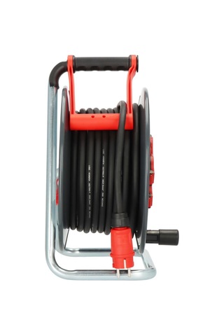 Brennenstuhl Professional Steelcore Serisi H07rn-f 3g2.5 Kablolu Sigorta Şalterli Ip44 Lisanslı 25 Metre Makaralı Priz