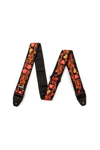 Jim Dunlop Jh23 Jimi Hendrix Blacklight Monterey Orange Gitar Askısı