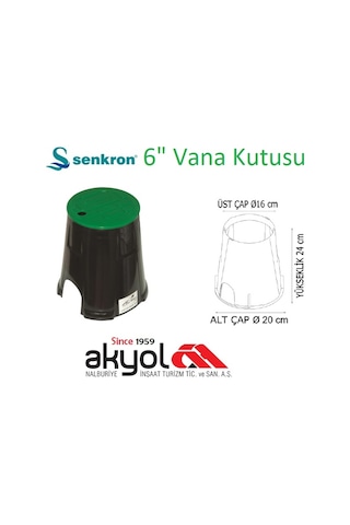 Green Box 6" Vana Kutusu