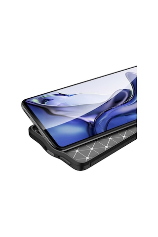 Xiaomi Poco X4 Gt İle Uyumlu Kılıf Deri Görünümlü Silikon Telefon Kılıfı Kapak