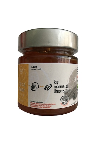 Kocamaar Çiftliği Karışık Narenciye Marmelatı (Rafine Şeker İlavesiz) 270 gr